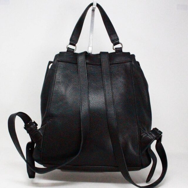 MICHAEL KORS 40315 Black Leather Riley Backpack 2
