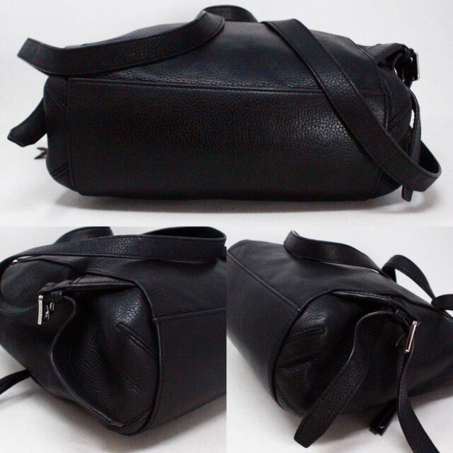 MICHAEL KORS 40315 Black Leather Riley Backpack 3