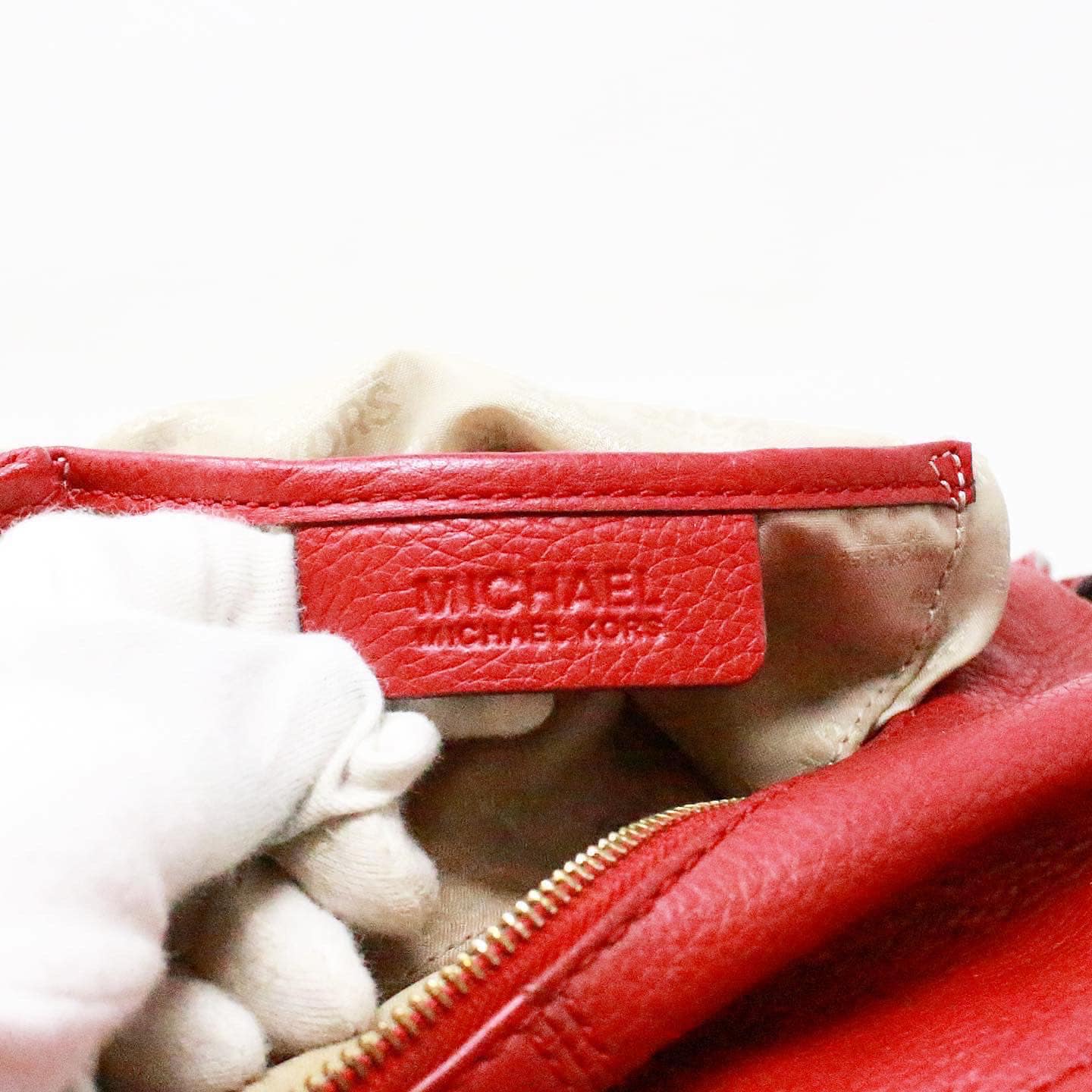 Michael Kors Red Shoulder Bag item #40323
