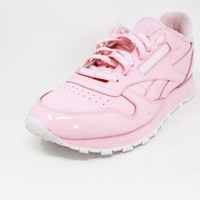 REEBOK 40064 Pink Opening Ceremony X Classic Leather Sneakers US 8 EU 38 e