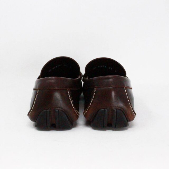SALVATORE FERRAGAMO 40280 Brown Gancio Leather Loafers US 8 EU 38 3
