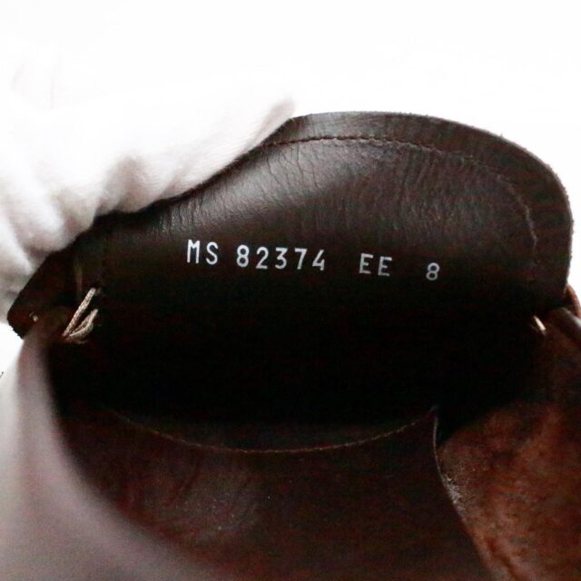 SALVATORE FERRAGAMO 40280 Brown Gancio Leather Loafers US 8 EU 38 8