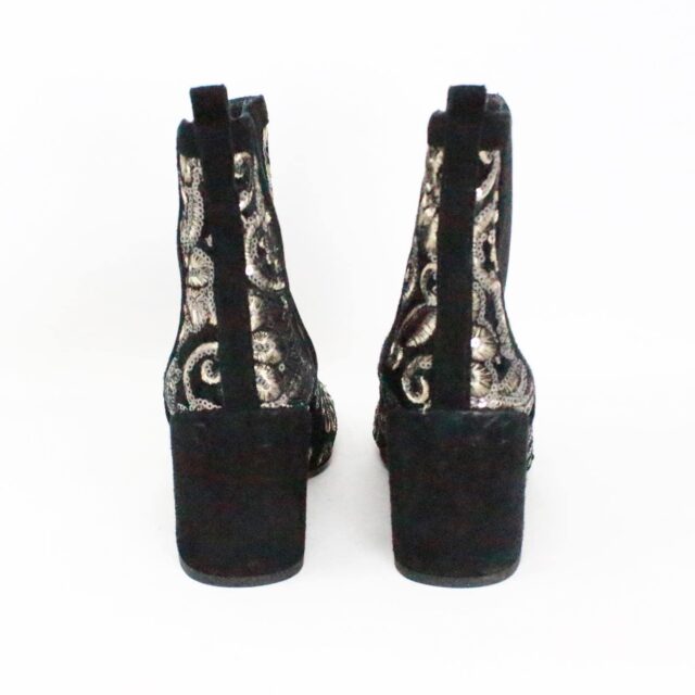 Stewart Weitzman Suede Floral Boots Size 6.5 item 40485 3