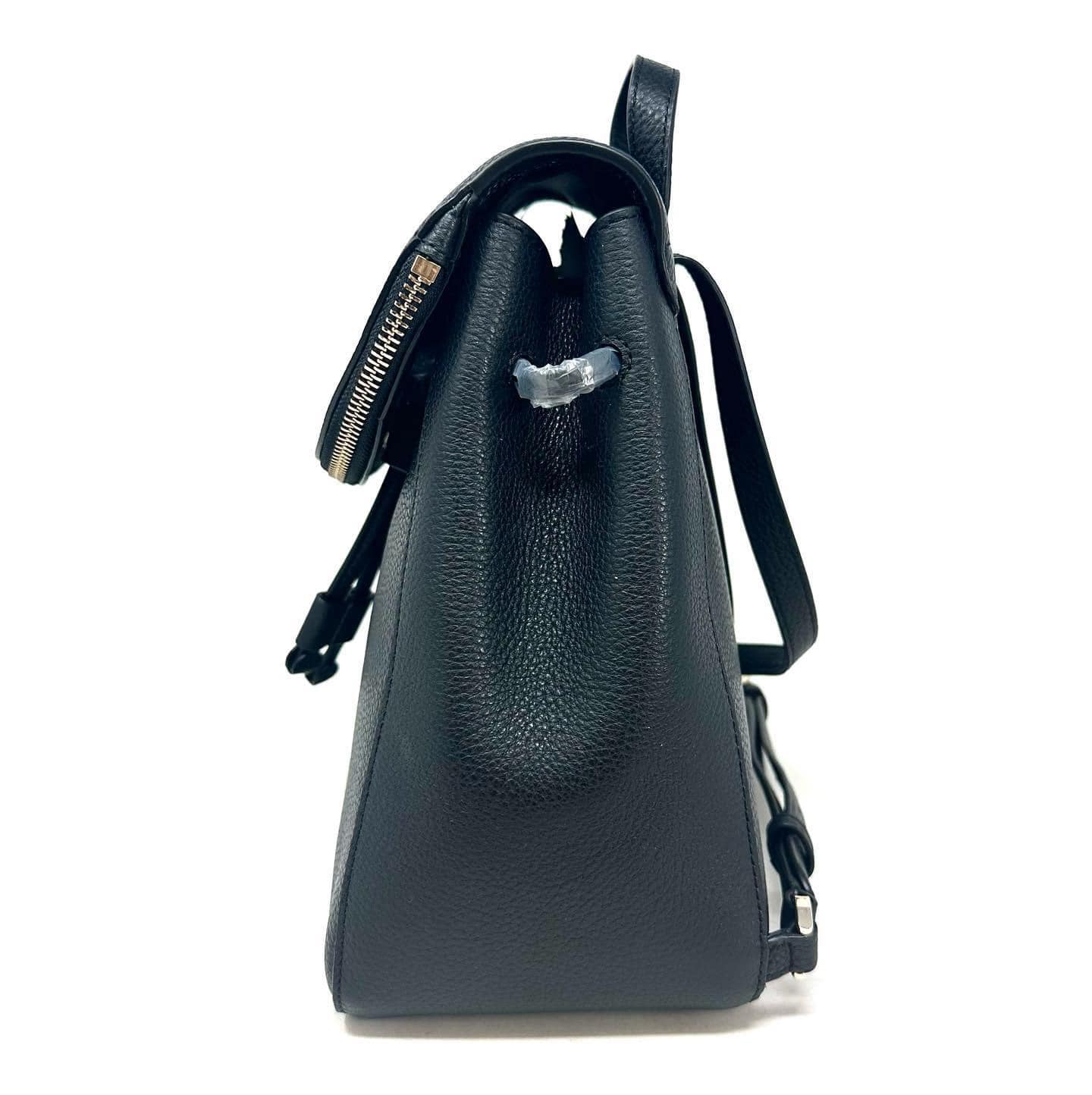 Tory Burch Black Leila Flap Backpack item #40348 – ALL YOUR BLISS