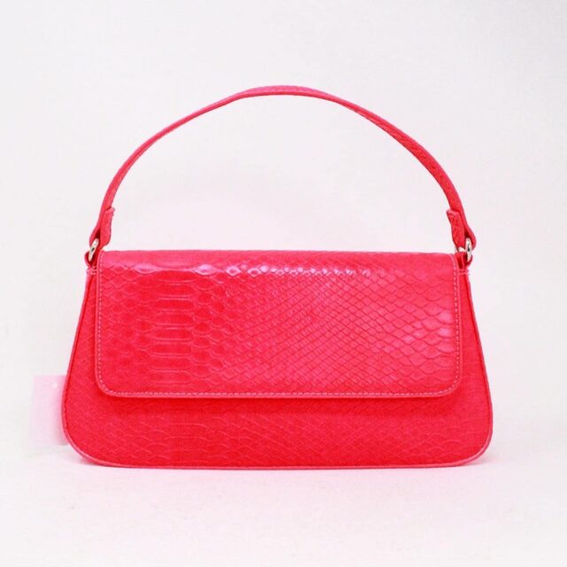 BP Hot Pink Faux Leather Shoulder Bag item 40997 1