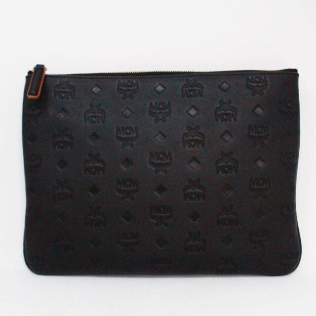 MCM Black Leather Crossbody item 40810 2