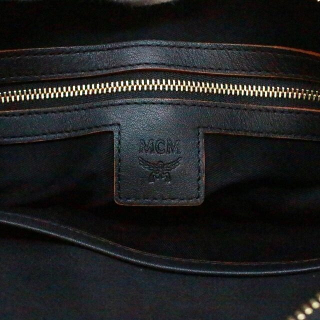 MCM Black Leather Crossbody item 40810 7
