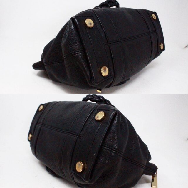 MICHAEL KORS Black Leather Satchel Bag item 40987 3