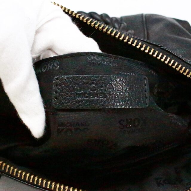 MICHAEL KORS Black Leather Satchel Bag item 40987 7