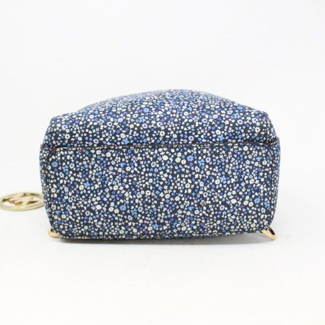MICHAEL KORS Blue Floral Mini Leather Backpack item 40986 5