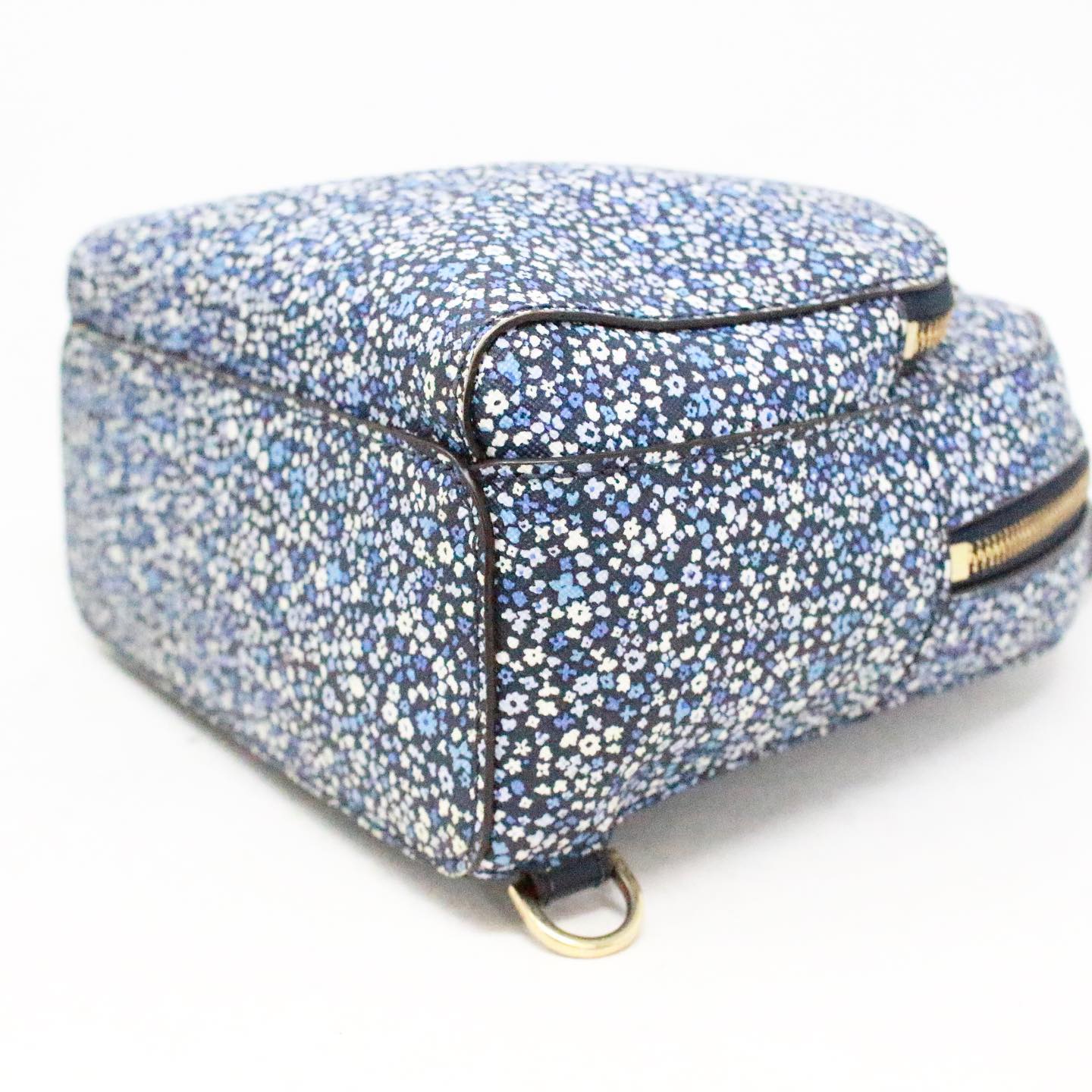 ON SALE* MICHAEL KORS #40986 Blue Floral Mini Leather Backpack – ALL YOUR  BLISS