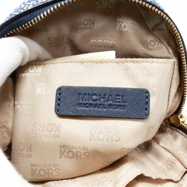 MICHAEL KORS Blue Floral Mini Leather Backpack item 40986 9