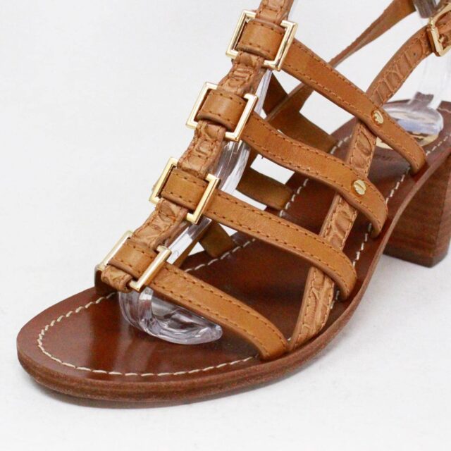 TORY BURCH Brown Leather Strap Sandals US 6 EU 36 item 40861 5