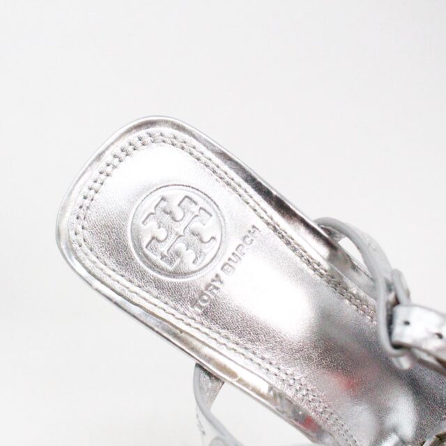 TORY BURCH Silver Metallic Strap Sandals item 40773 9