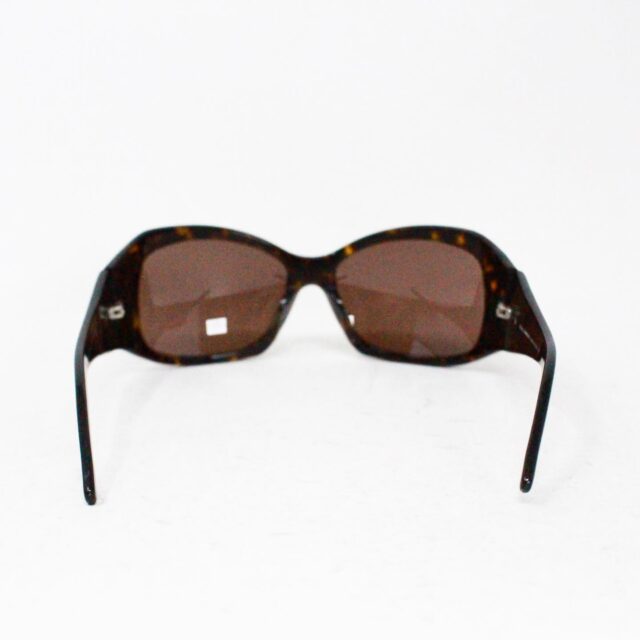 DOLCE GABANNA 41370 Black Tortoise Large Frame Sunglasses 3