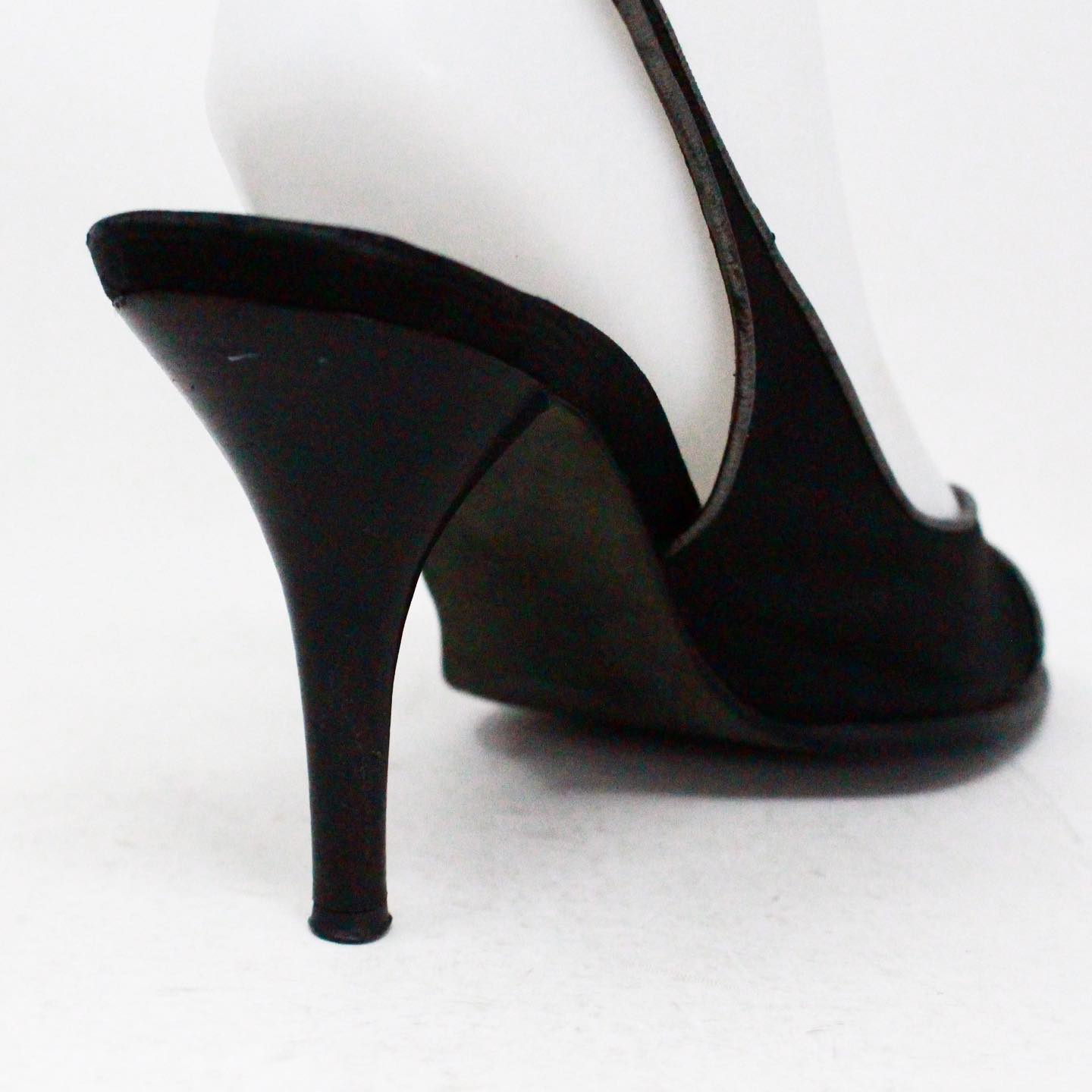 Leather heels Chanel Black size 41 EU in Leather - 36593919