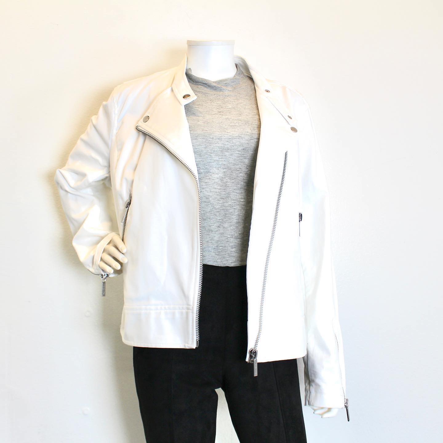 MICHAEL KORS #41783 White Jacket Womens (Size XL) 1