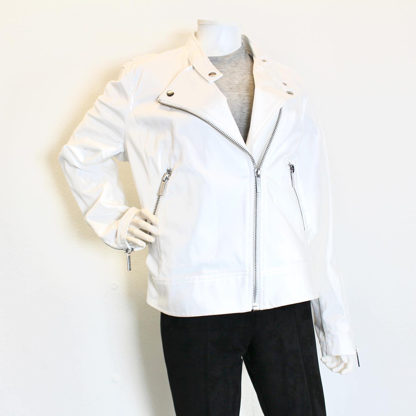 MICHAEL KORS #41783 White Jacket Womens (Size XL) 2