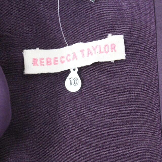 REBECCA TAYLOR #41516 Purple Dress (Size 10) 6