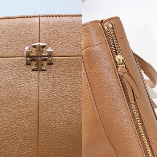 TORY BURCH #41745 Brown Leather Tote Bag 6