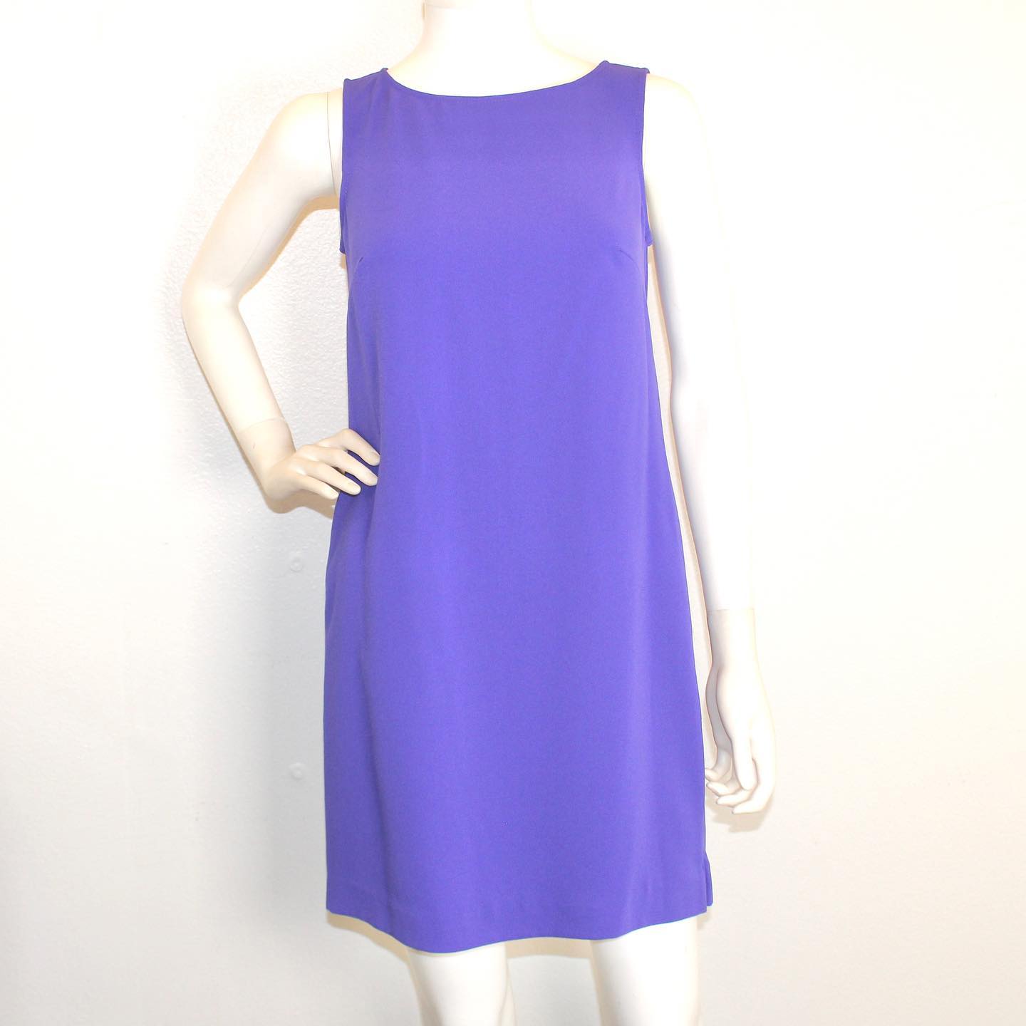 TRINA TURK #41942 Purple Polyester Dress (Size 0) 1