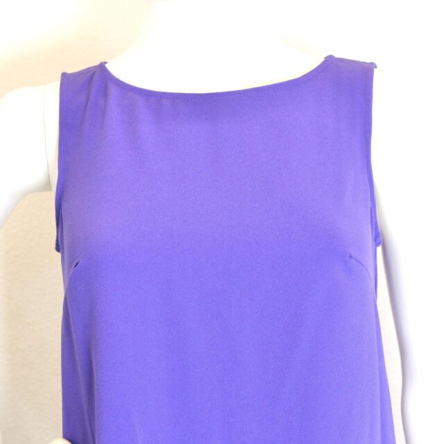 TRINA TURK #41942 Purple Polyester Dress (Size 0) 4