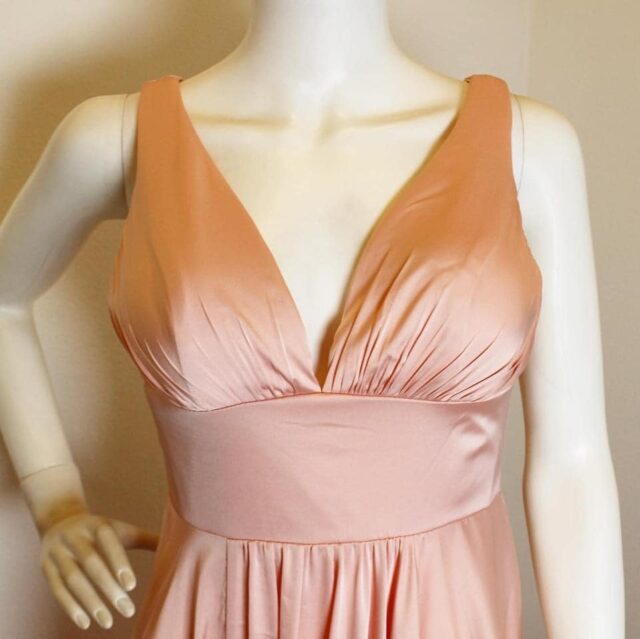 CINDERELLA DIVINE #42236 Light Pink V Plunge Formal Dress (Size 4) 3