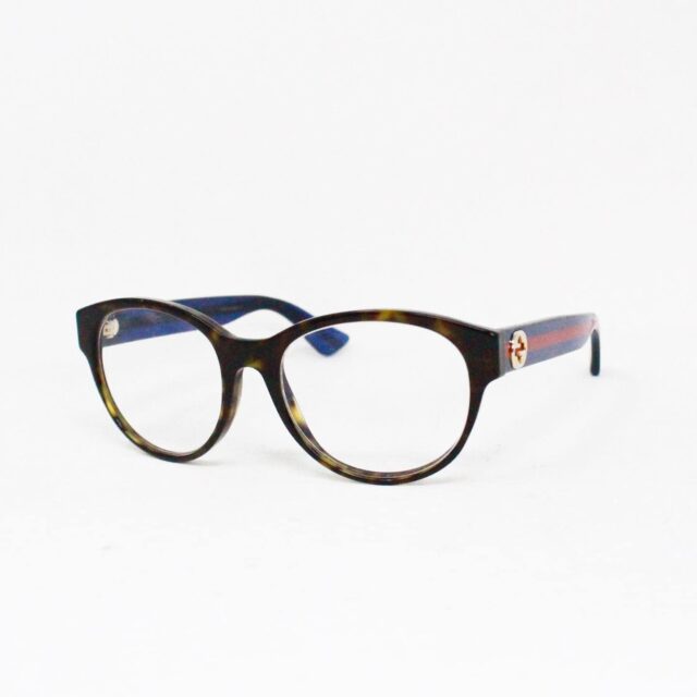 GUCCI #42134 Brown Tortoise Frame Eyeglasses 1