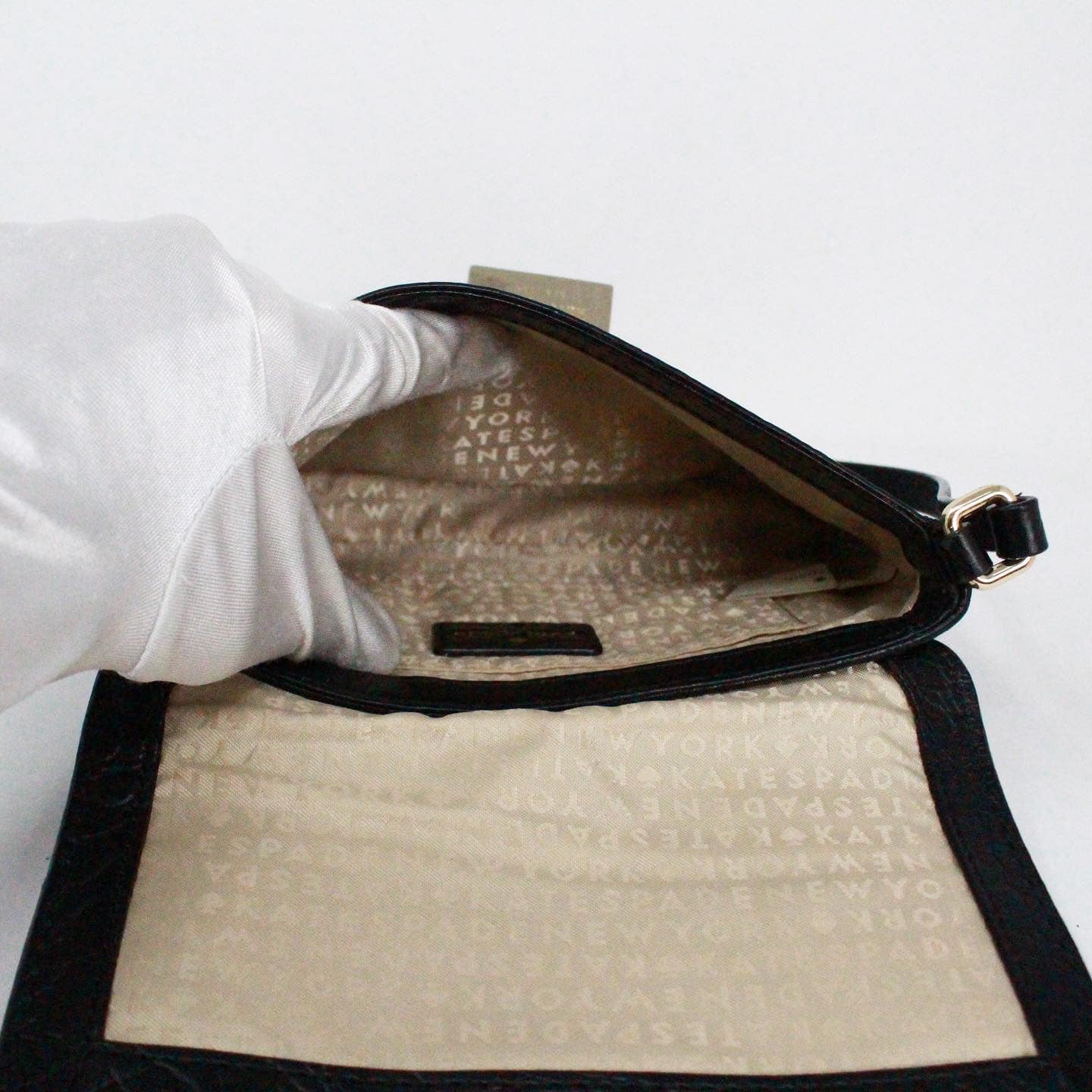 Buy the Bundle of 2 Kate Spade Taupe Leather Handbags (Brown/Beige/Black  and Black)