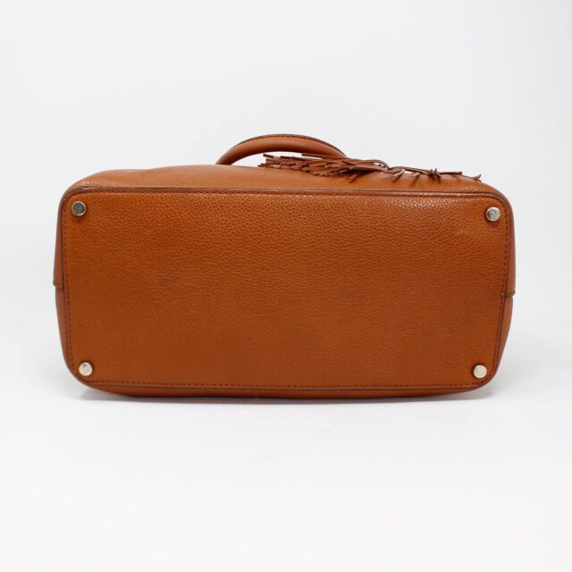 KATE SPADE #42322 Brown Pebbled Leather New York Larchmont Handbag 4