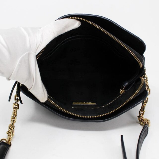 TORY BURCH #42351 R Black Leather Crossbody Bag 6