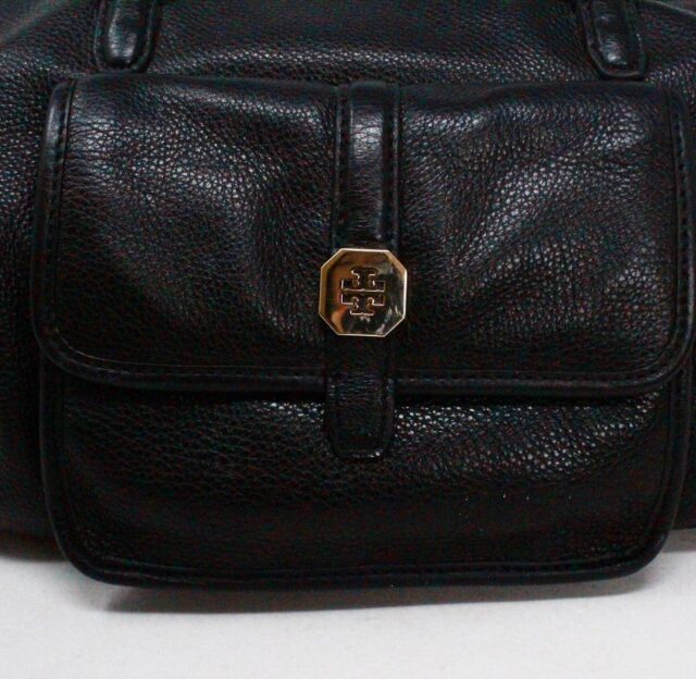 TORY BURCH #42665 Black Leather Shoulder Bag 8