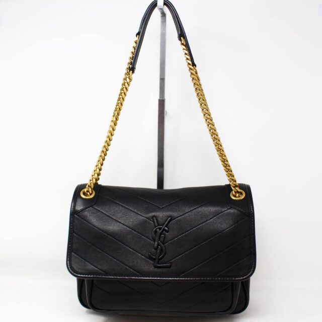 YSL #42745 Niki Black Medium Quilted Leather Handbag 1