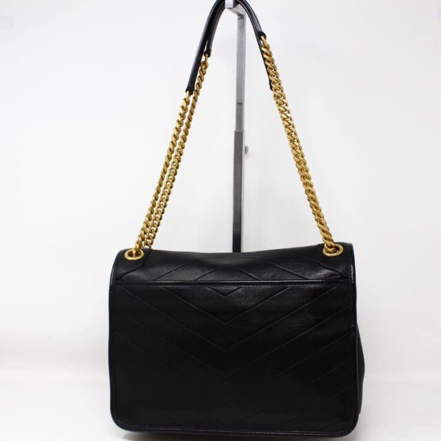YSL #42745 Niki Black Medium Quilted Leather Handbag 2