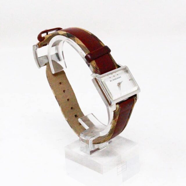 BURBERRY #42849 Leather Strap Watch 3