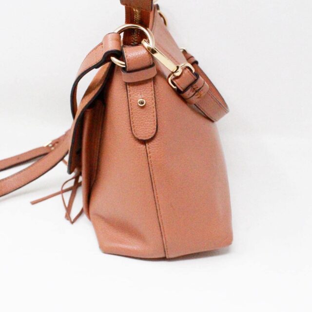 CHLOE Joan Brown Medium Leather Crossbody Bag 4