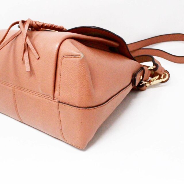 CHLOE Joan Brown Medium Leather Crossbody Bag 6