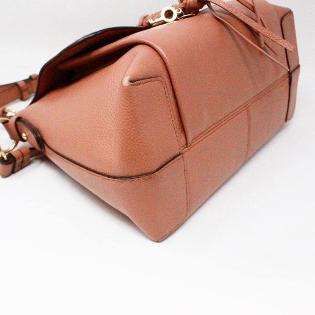 CHLOE Joan Brown Medium Leather Crossbody Bag 7