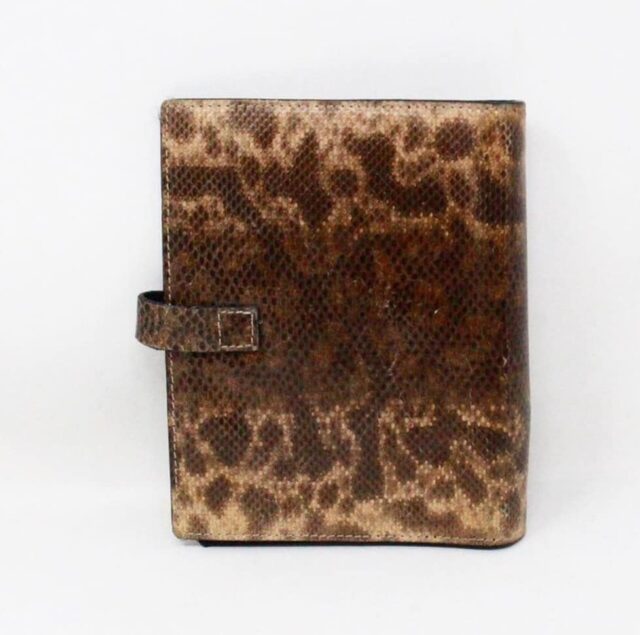 GUCCI #42851 Python Leather Wallet 2