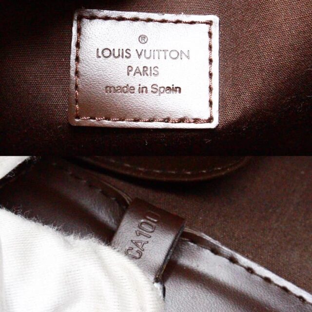 LOUIS VUITTON #43044 Brown Epi Leather Croisette Handbag With Wallet 5