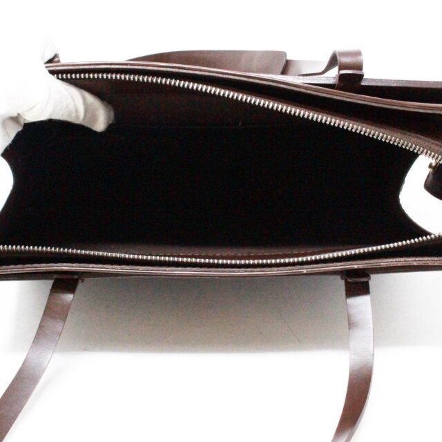LOUIS VUITTON #43044 Brown Epi Leather Croisette Handbag With Wallet 6