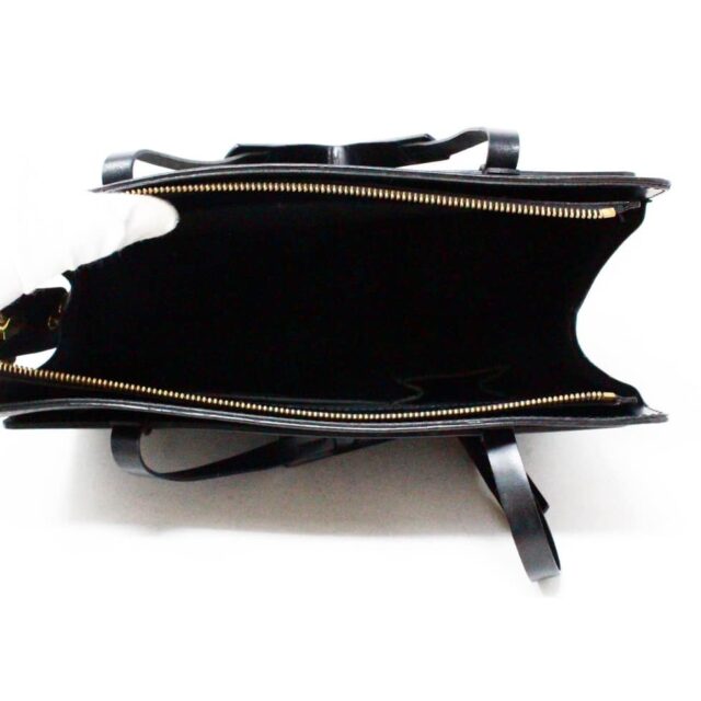 LOUIS VUITTON #43045 Black Epi Leather Croisette Handbag 6