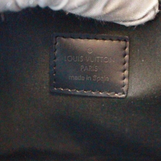 LOUIS VUITTON #43045 Black Epi Leather Croisette Handbag 7
