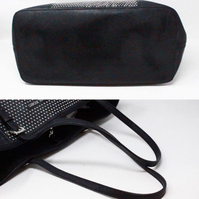 MICHAEL KORS #43071 Studded Black Leather Handbag 4
