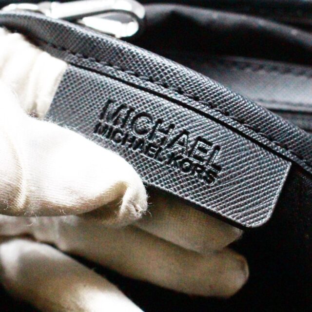 MICHAEL KORS #43071 Studded Black Leather Handbag 8