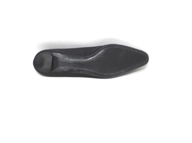 SALVATORE FERRAGAMO #42947 Black Leather Heels (US 6 EU 36) 8