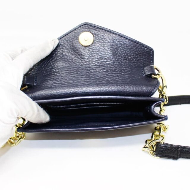 TORY BURCH #42920 Small Black Leather Crossbody Bag 5
