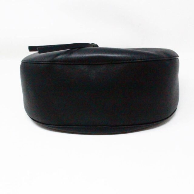 TORY BURCH #43047 Miller Metal Black Leather Handbag 5