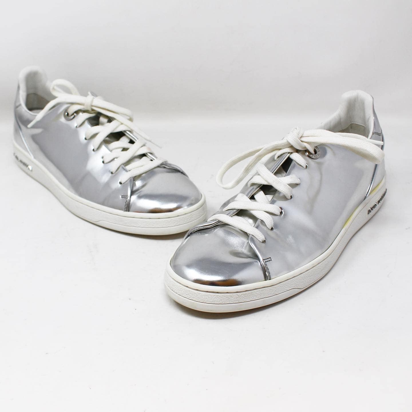 LOUIS VUITTON #43535 Frontrow Metallic Sneakers (Size US 7.5/ EU 37.5) –  ALL YOUR BLISS