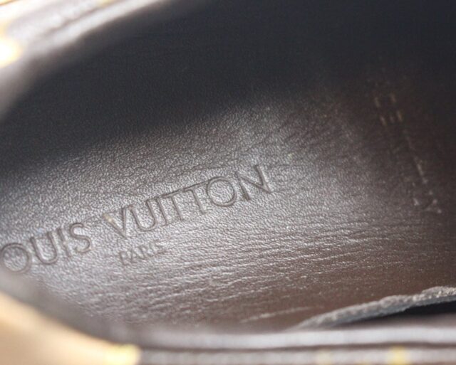 LOUIS VUITTON #HPDNH3 Kids Low Top Monogram Sneakers Size 27